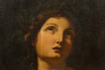 Old Masters School Painting of a Classical Woman