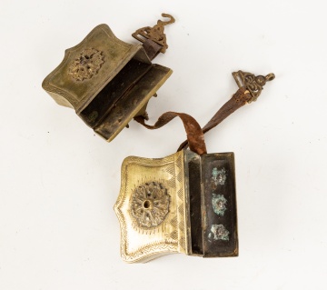 Early Russian Brass Cartridge Belts