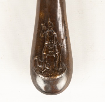 Powder Horns, Horn & Shot Flask