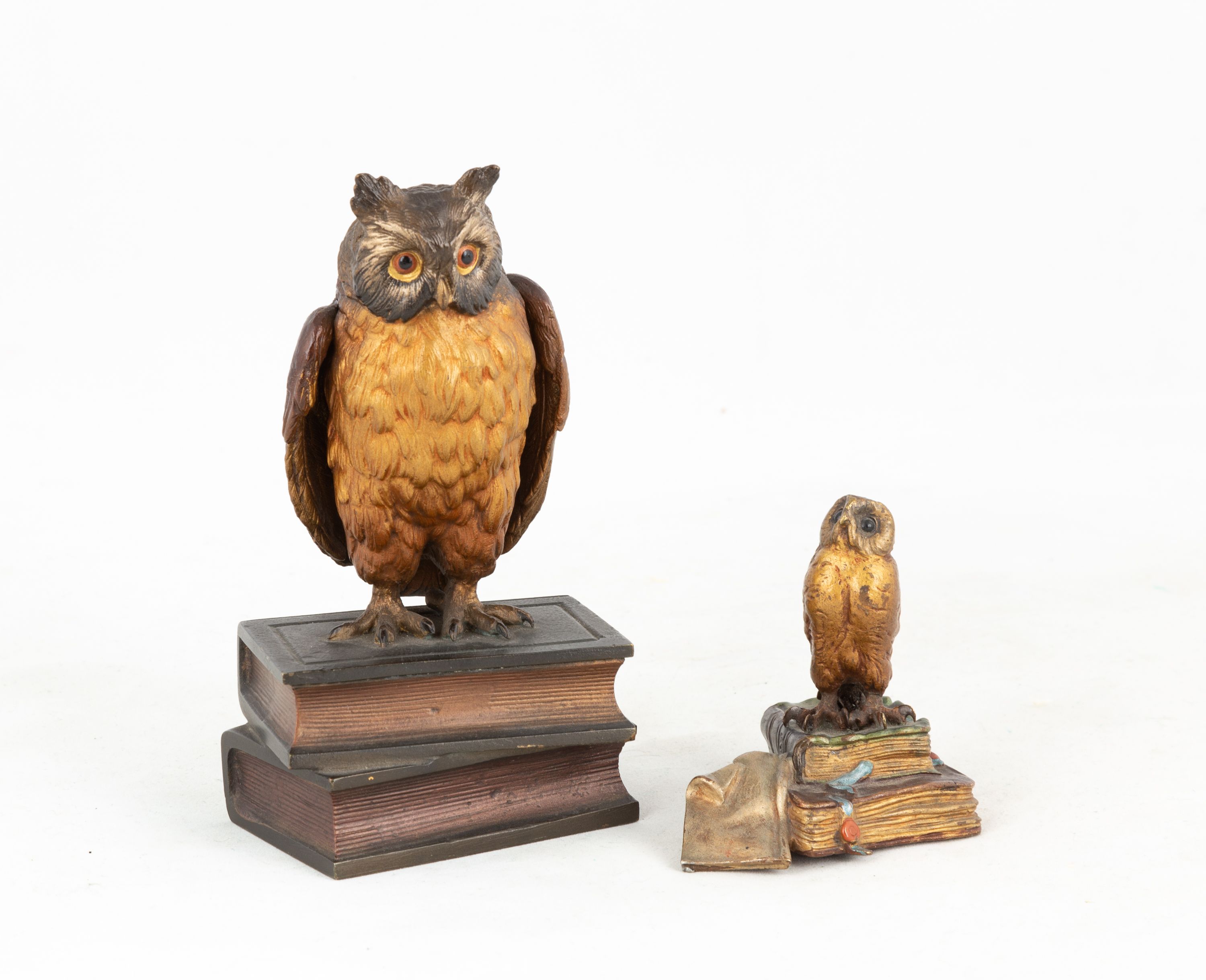 Austrian Bronze Owls Cottone Auctions