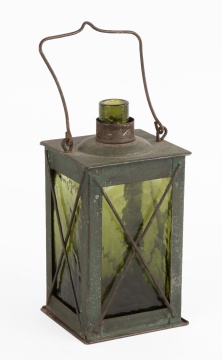 19th Century Bottle Flask Lantern