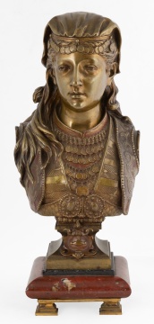 Zacharie Rimbez (French, 19/20th century) "Jeune Egyptienne"