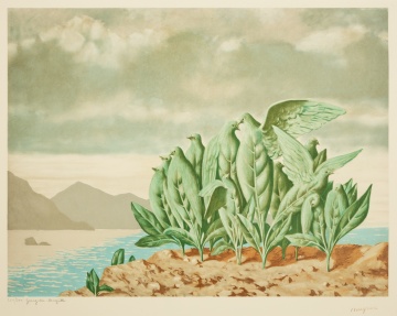 After René Magritte (Belgian, 1898-1967) Treasure Island