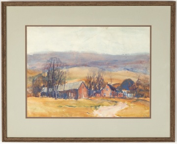 George A. Renouard (American, 1884-1954) Landscape