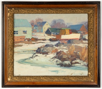 George A. Renouard (American, 1884-1954) Winter Landscape