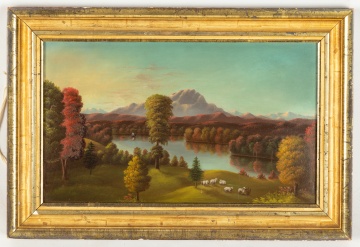 Hudson River School Painting