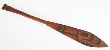 North West Coast Ceremonial Paddle