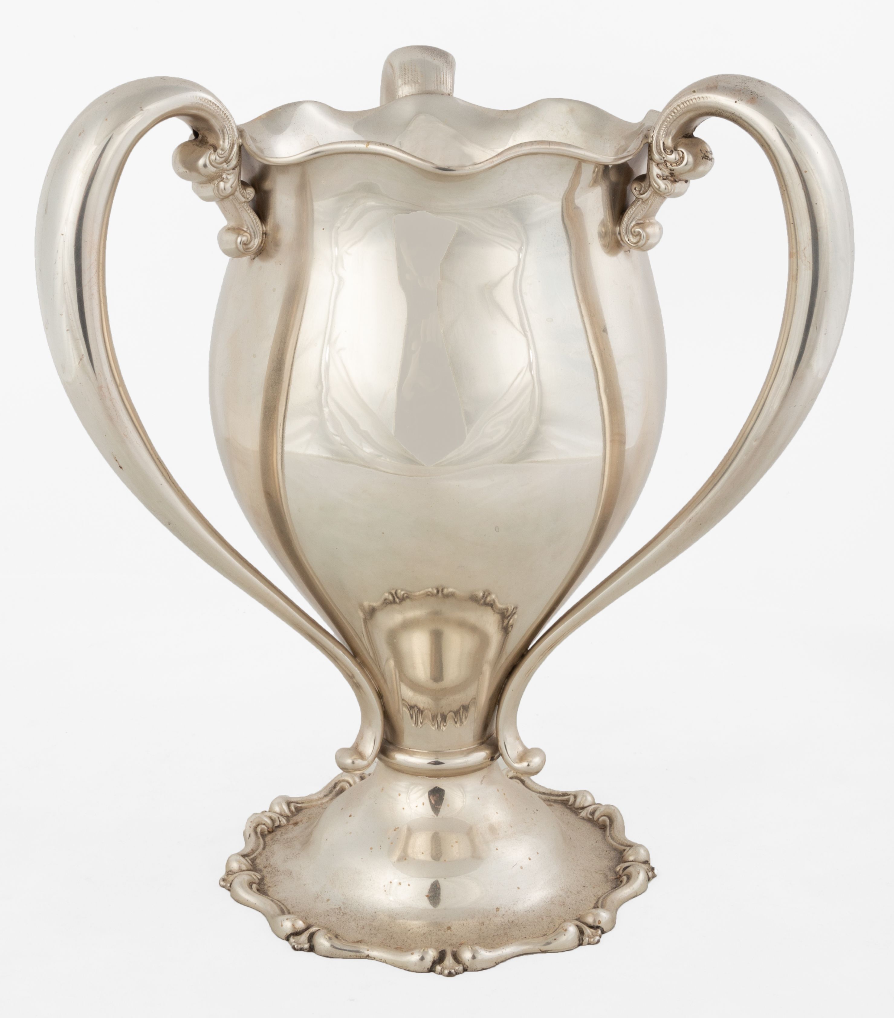 Large Sterling Silver Loving Cup Cottone Auctions