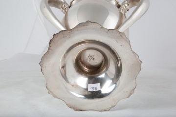 Large Sterling Silver Loving Cup