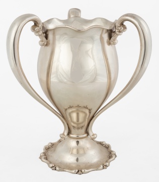 Large Sterling Silver Loving Cup