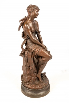 Hippolyte Moreau (French, 1832-1927) A Seated Woman