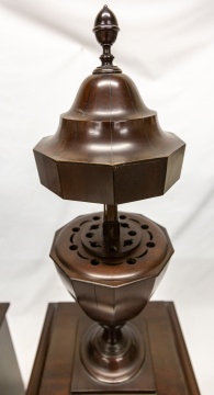 Georgian Style Cutlery Urns & Cabinet Pedestals