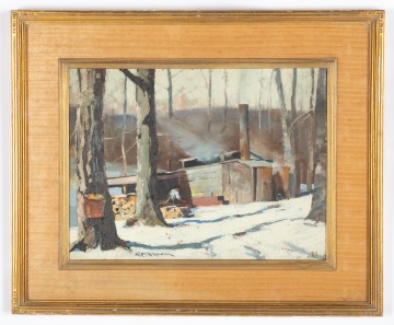 Roy Mason (American, 1886-1972) "Joe Burke's Sugar Camp"