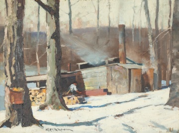 Roy Mason (American, 1886-1972) "Joe Burke's Sugar Camp"