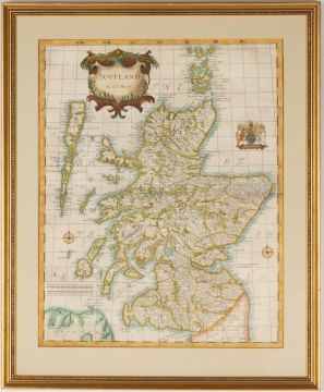 Robert Morden (c. 1650-1703) Map of Scotland