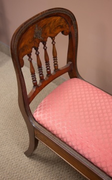 New York Mahogany Window Seat