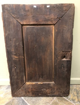 17th/18th Century Oak Door Panel with Saint Peter