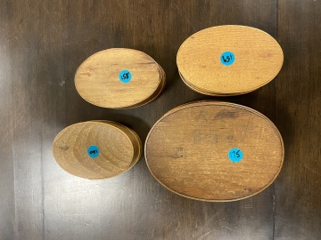 (3) Shaker & Wooden Pantry Box