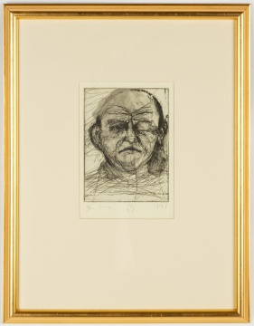 Jim Dine (American, b. 1935) Portrait