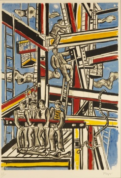After Joseph Fernand Henri Léger (French, 1881-1955) "Construction"