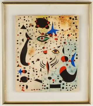 Joan Miro (Spanish, 1893 -1983) 'Ciphers and Constellations in Love with a Woman'