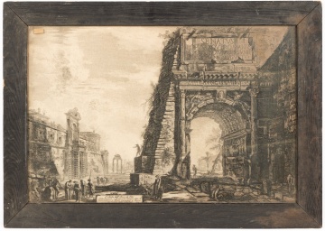 Giovanni Battista Piranesi (Italian, 1720–1778) "Veduta dell'Arco di Tito"