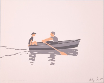 Alex Katz (American, b. 1927) "Rowboat"