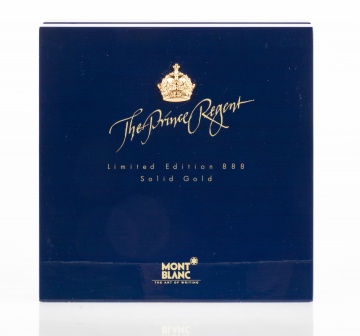 Mont Blanc The Prince Regent 18K Gold Fountain Pen