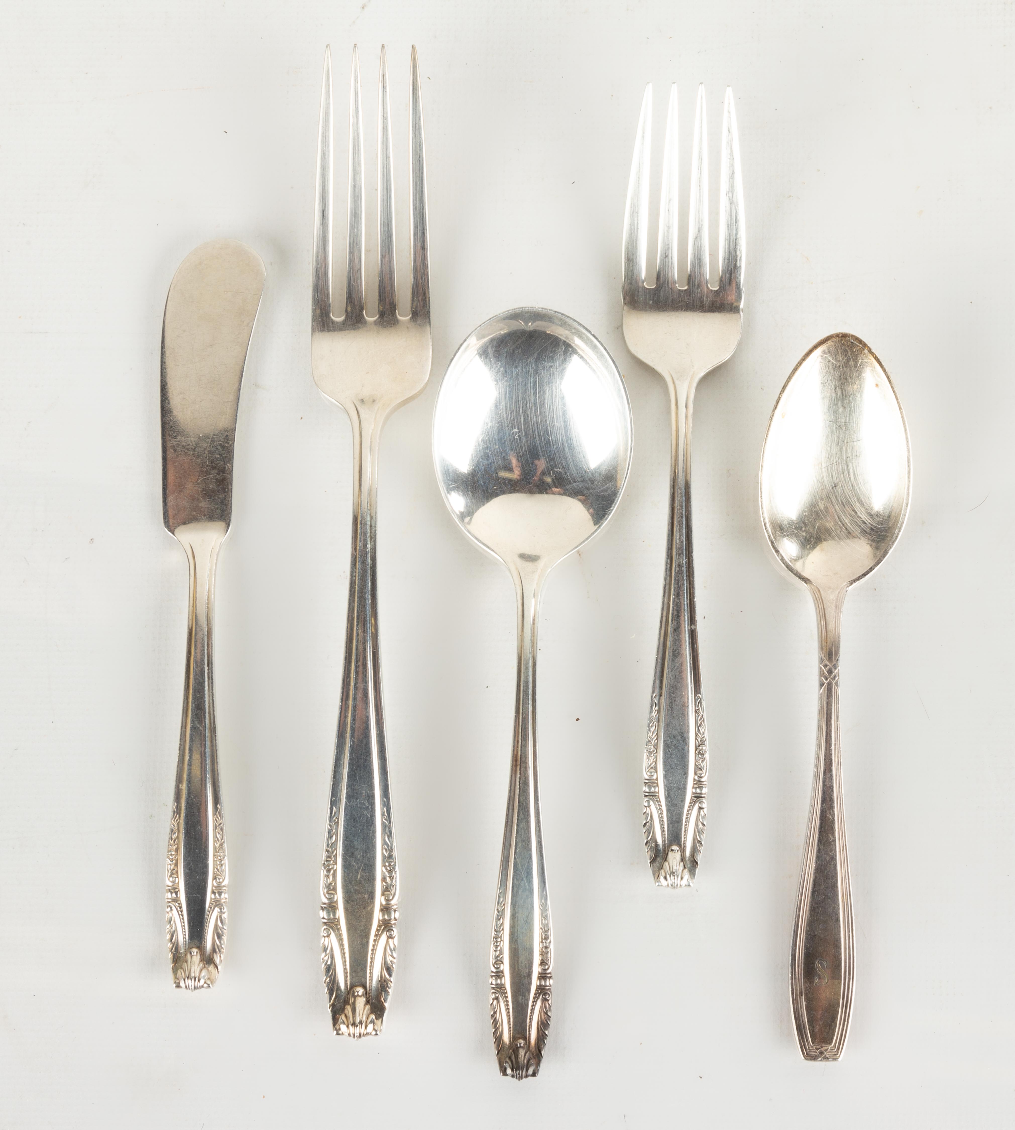 Wallace "Stradivari" Sterling Silver Flatware Service for Twelve