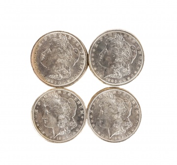 (20) 1886 Silver Dollars