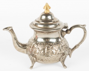 Moroccan Silver Tea Pot