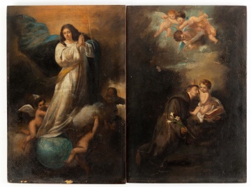 (2) Old Masters Style Paintings after Bartolome Esteban Murillo