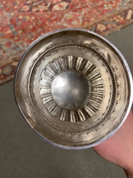 English Sterling Silver Beaker