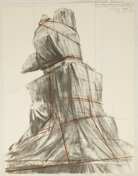 Christo (Javacheff) & Jeanne-Claude (B. 1935) Wrapped Monument