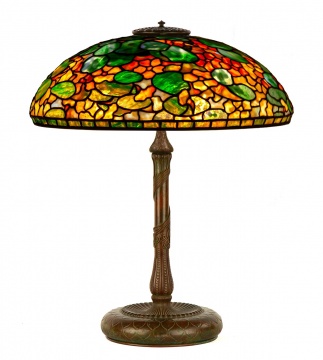 Tiffany Studios, New York "Nasturtium" Table Lamp