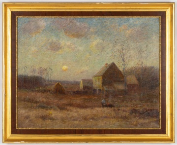 George Herdle (American, 1868-1922) Farm Scene