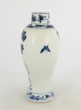 Chinese Blue & White Porcelain Vase