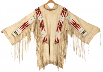 Native American Beaded War Shirt