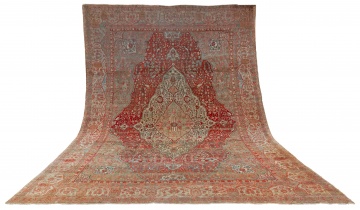 Fine Mohtasham Kashan Oriental Rug