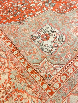Fine Mohtasham Kashan Oriental Rug