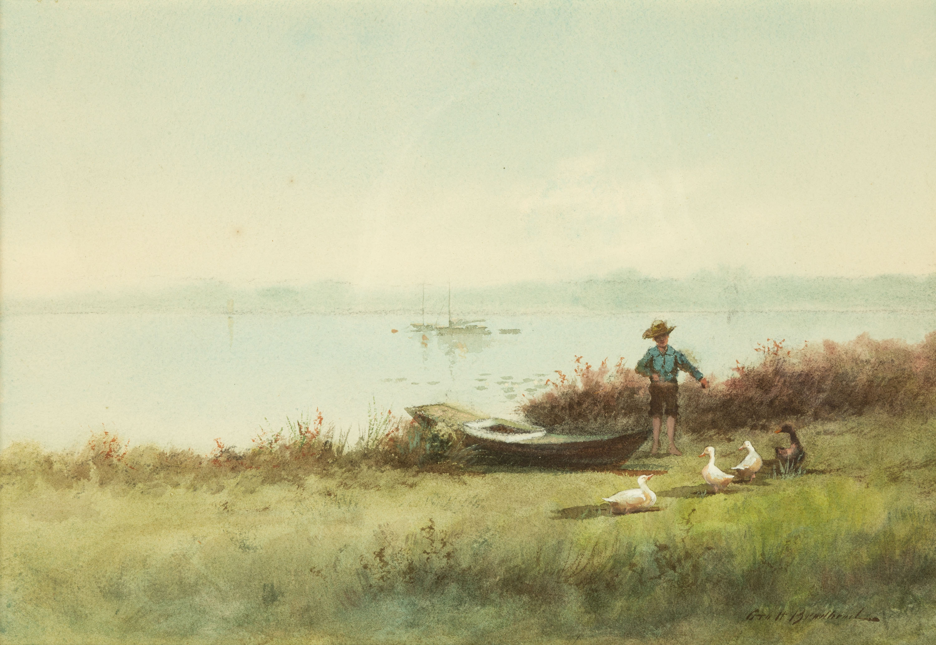 Hamilton Brodhead (American, Born 1860) Landscape Cottone Auctions