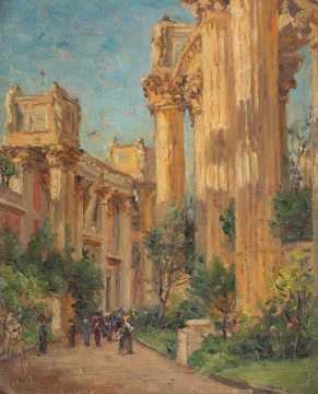 Emma Lampert Cooper ( American, 1855-1920) Palace of Fine Art, San Francisco