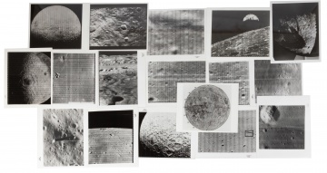 NASA Photographs of Lunar Orbit