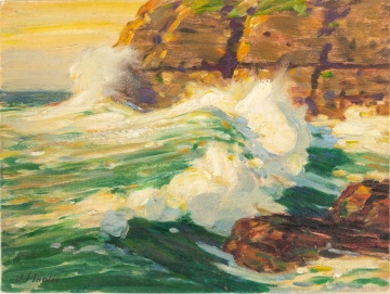 John J. Inglis (American, 1876-1946) Coastal Scene