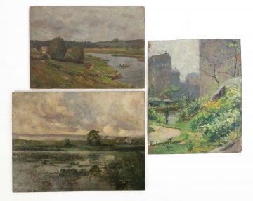 (3) Emma Lampert Cooper (American, 1855-1920) Landscapes