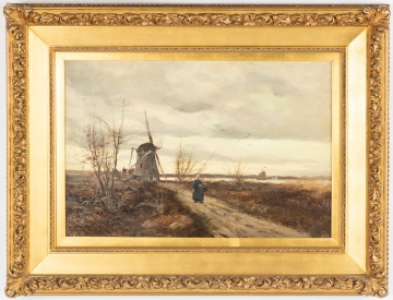 Charles Paul Gruppe (American, 1860-1940) "Leidschendam, Holland"