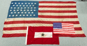 (3) American Flags, Inc. 48 Star, 46 Star Flag