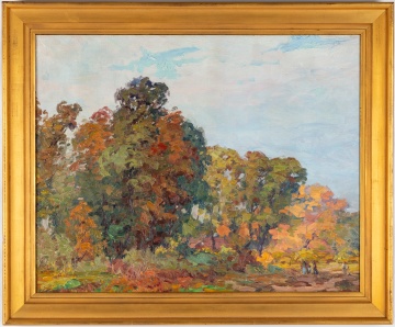 George Renouard (American, 1885-1954) Autumn Landscape