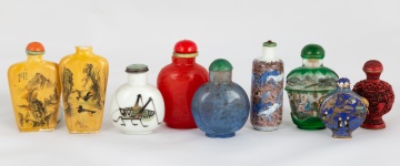 Various Chinese Snuff Bottles