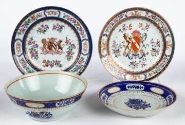 Chinese Export Plates and Bowl